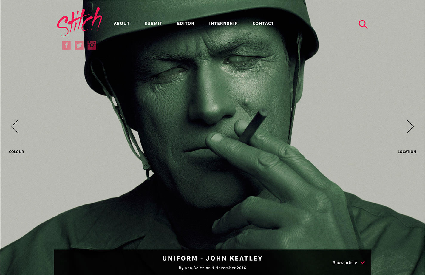 Uniform by John Keatley on Stitch